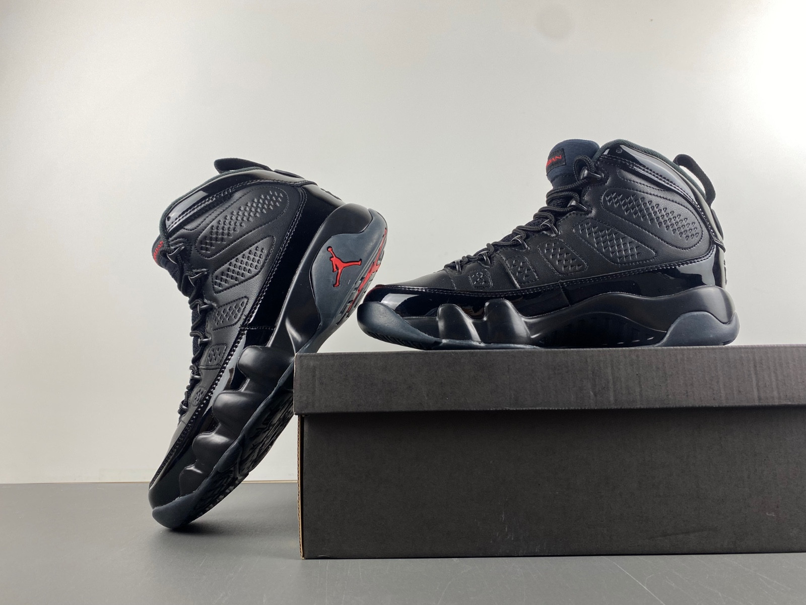 jordan 9 retro bred patent men