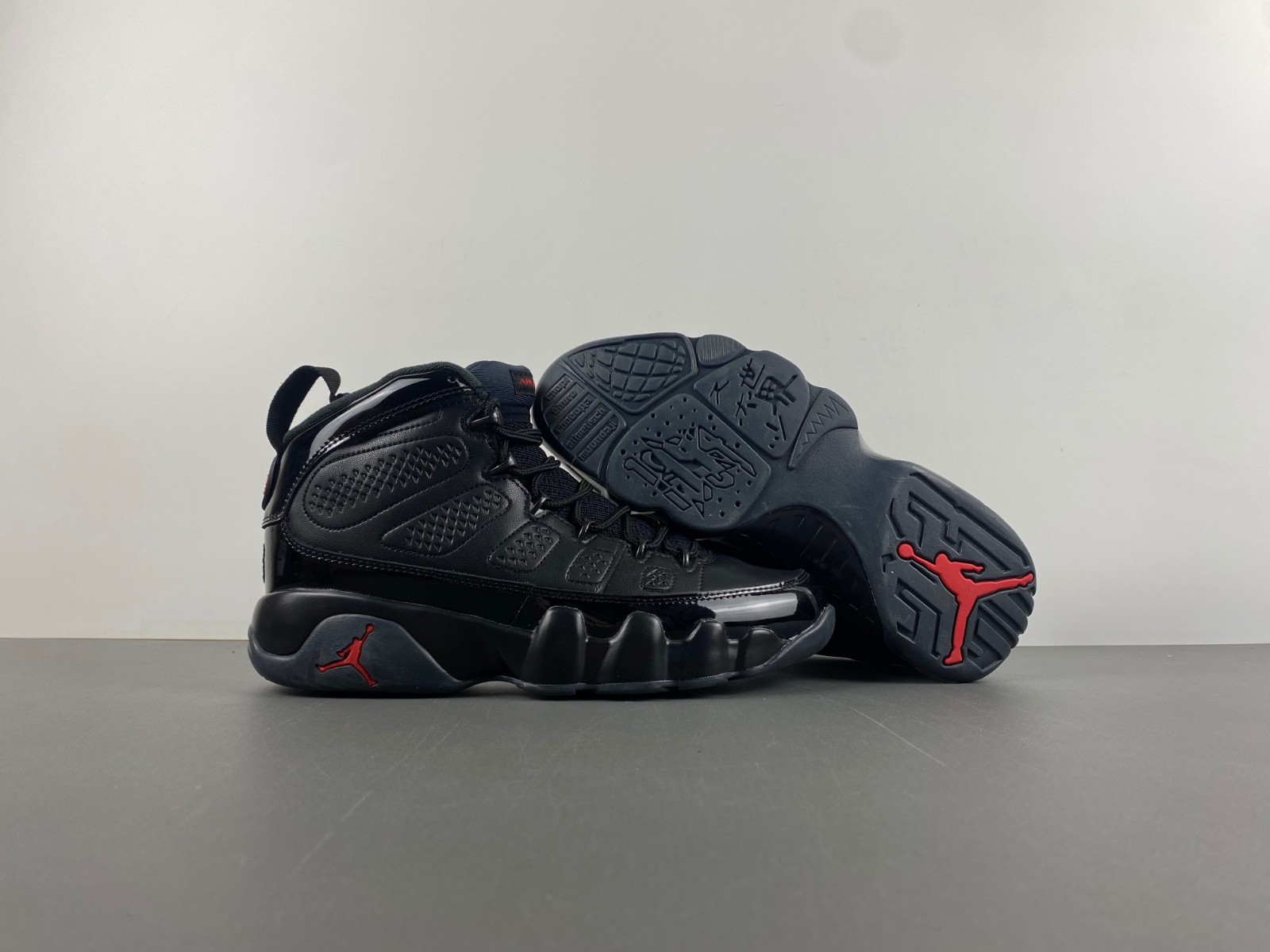 jordan 9 retro bred patent men
