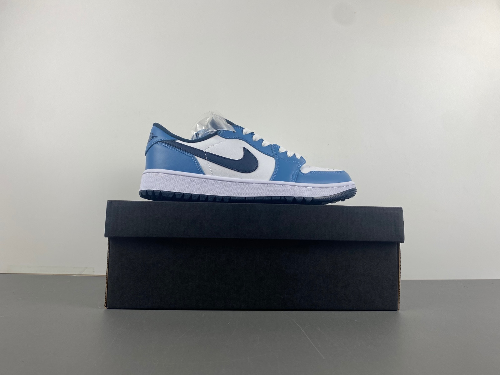 jordan 1 low golf white aegean storm men