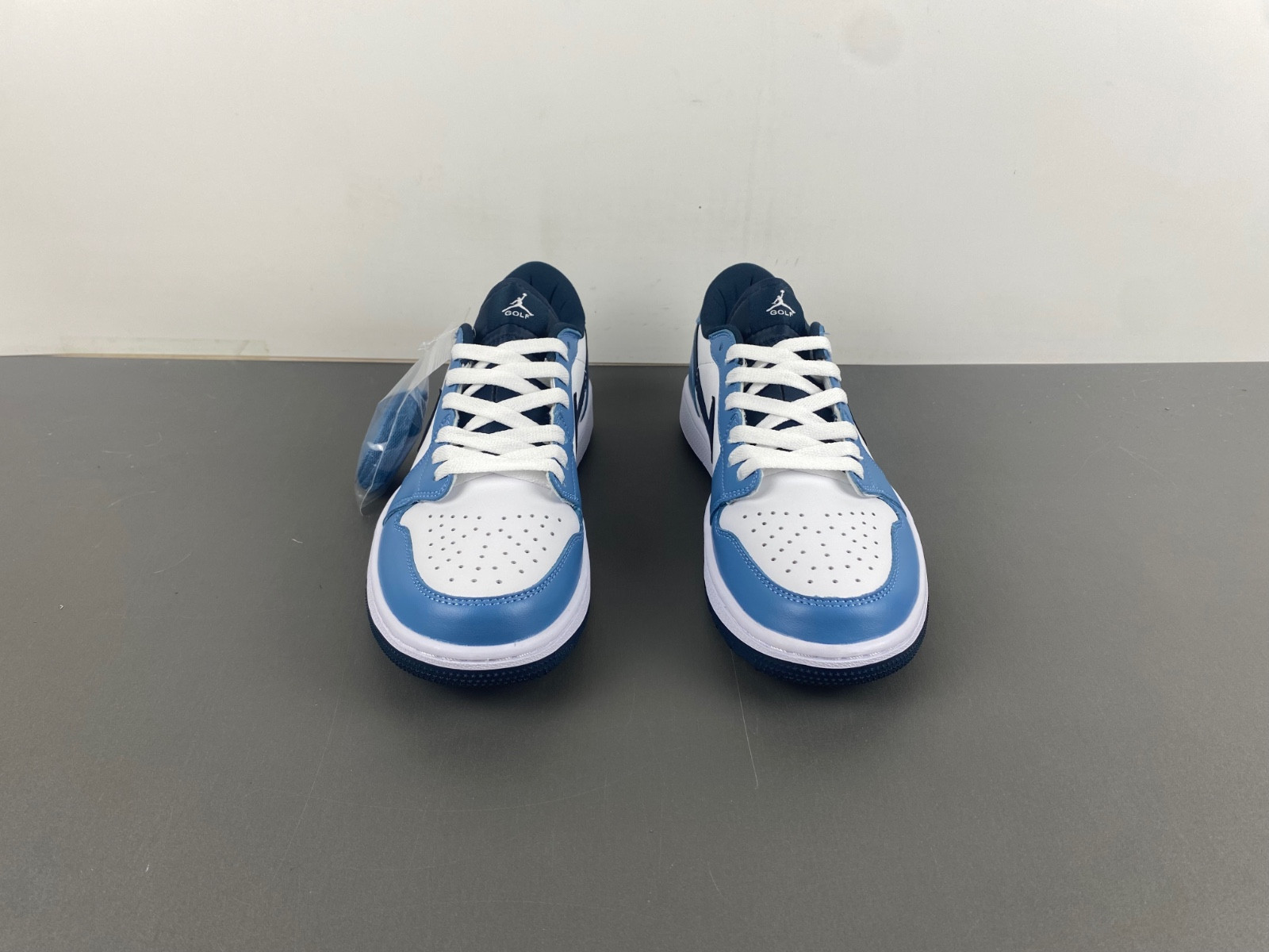 jordan 1 low golf white aegean storm men