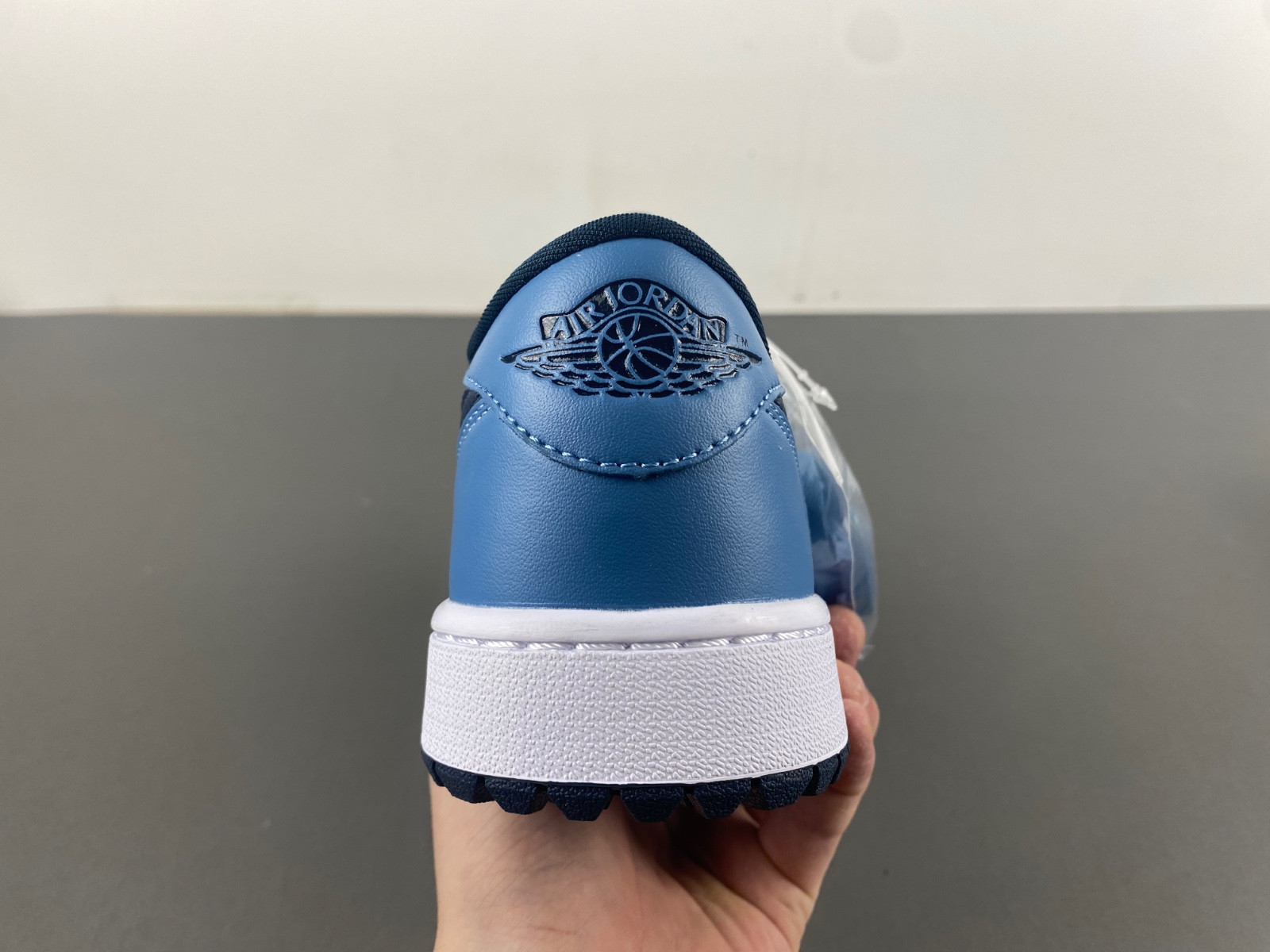 jordan 1 low golf white aegean storm men