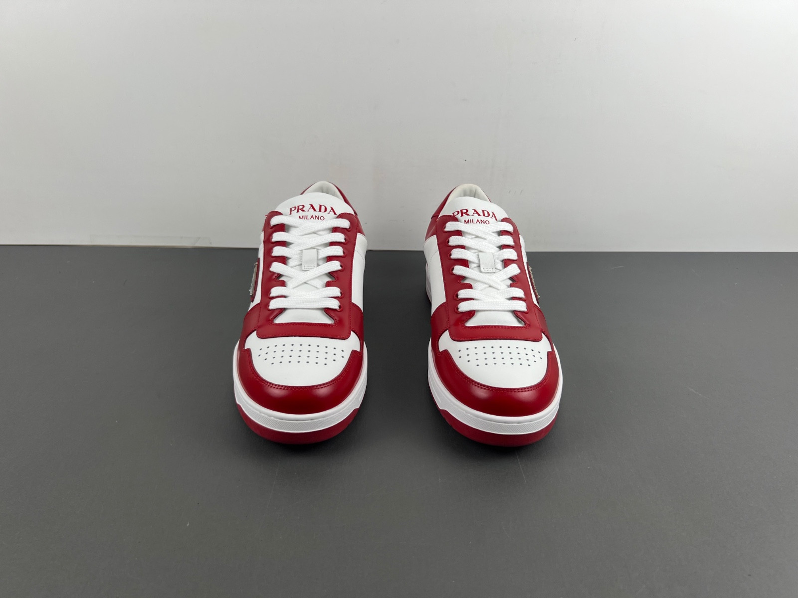 pra downtown leather sneakers