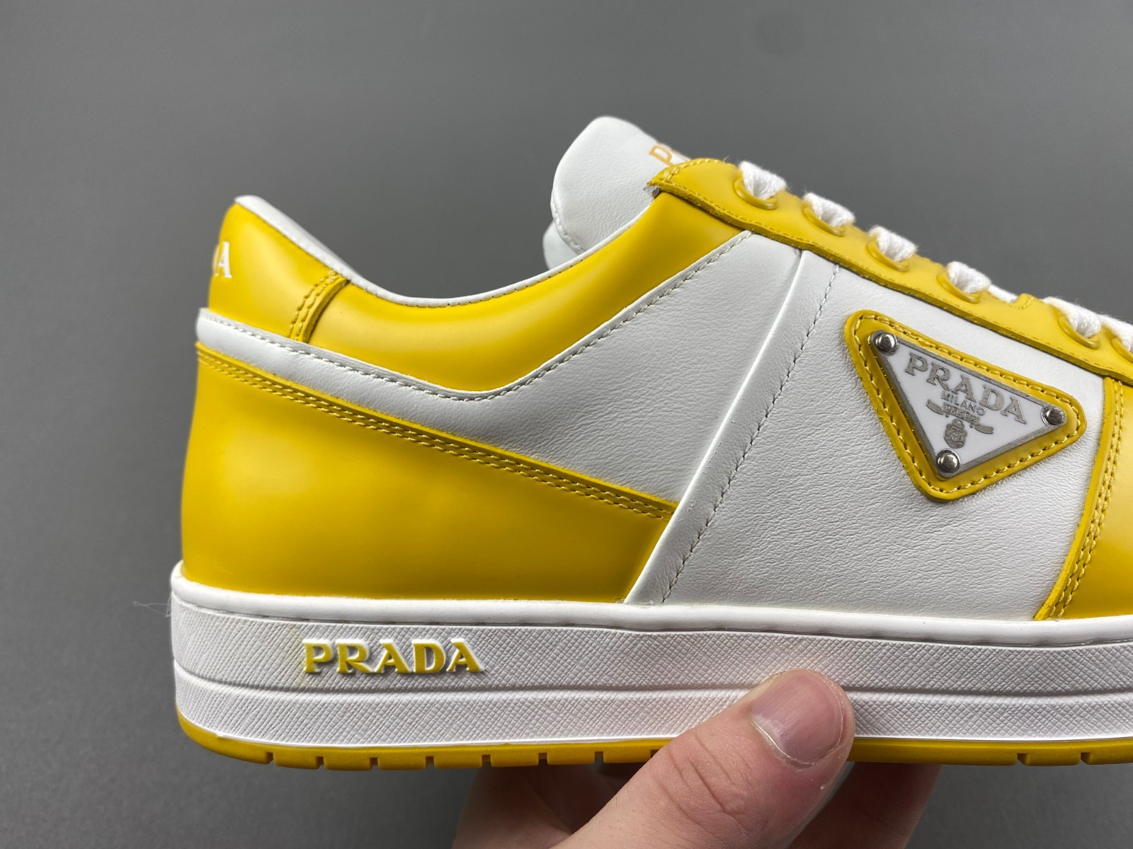 pra downtown leather sneakers