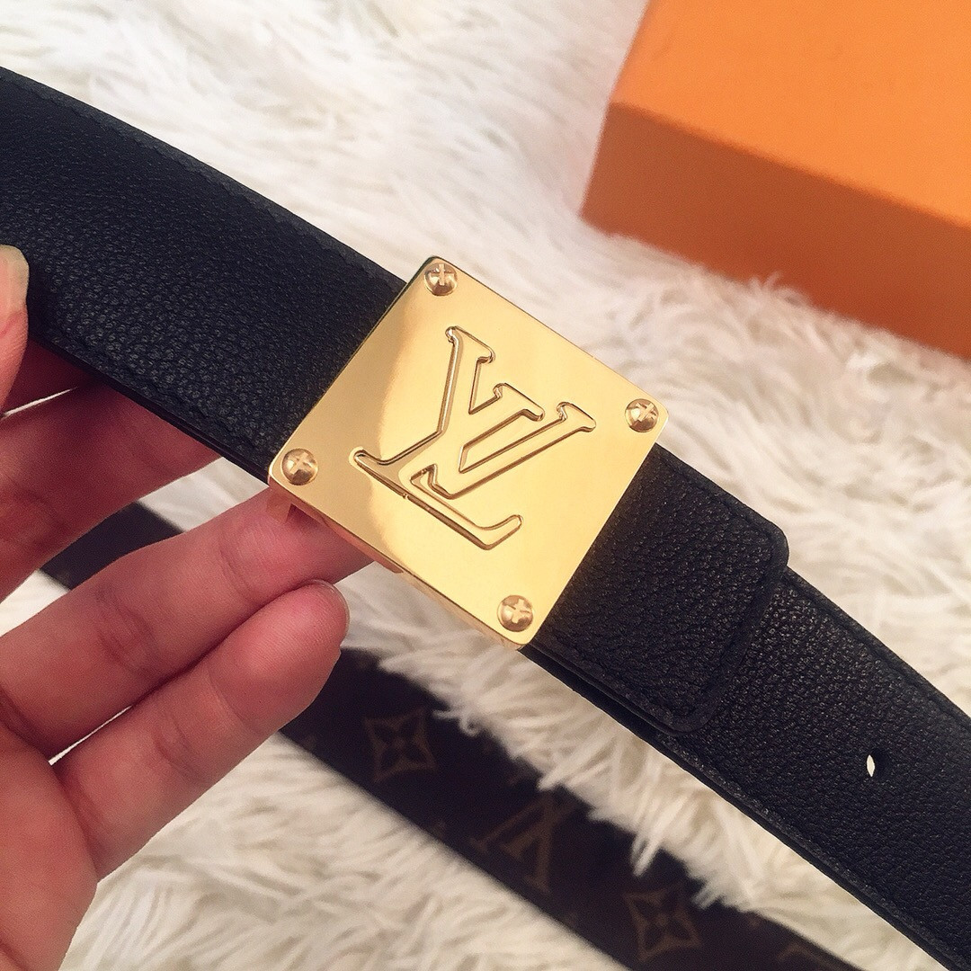 l**is V*t*n morningram 30mm double side belt m0066u