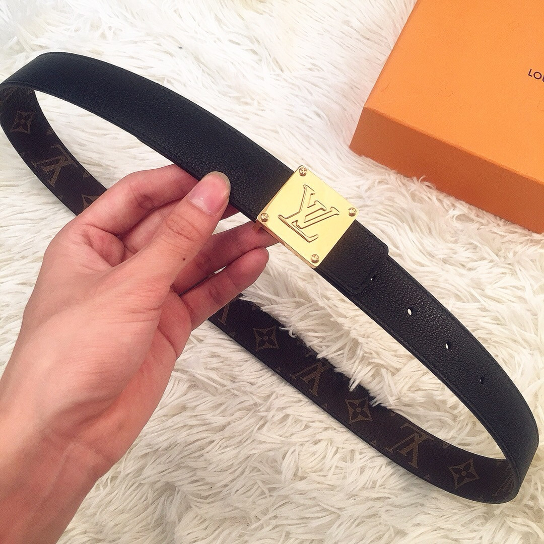 l**is V*t*n morningram 30mm double side belt m0066u