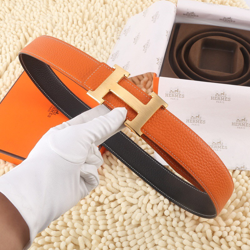 H**mes classic wire-drawn double-sided belt h074562