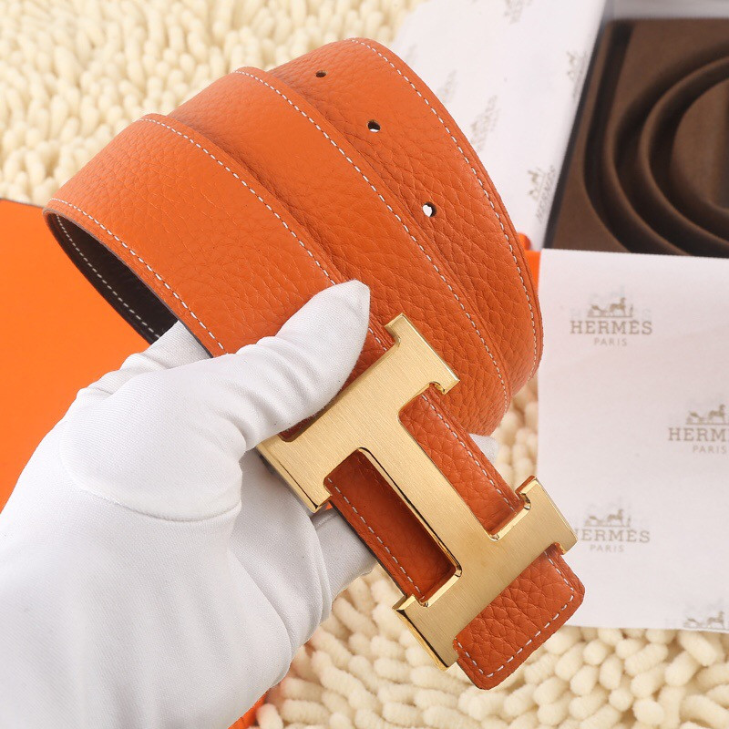 H**mes classic wire-drawn double-sided belt h074562