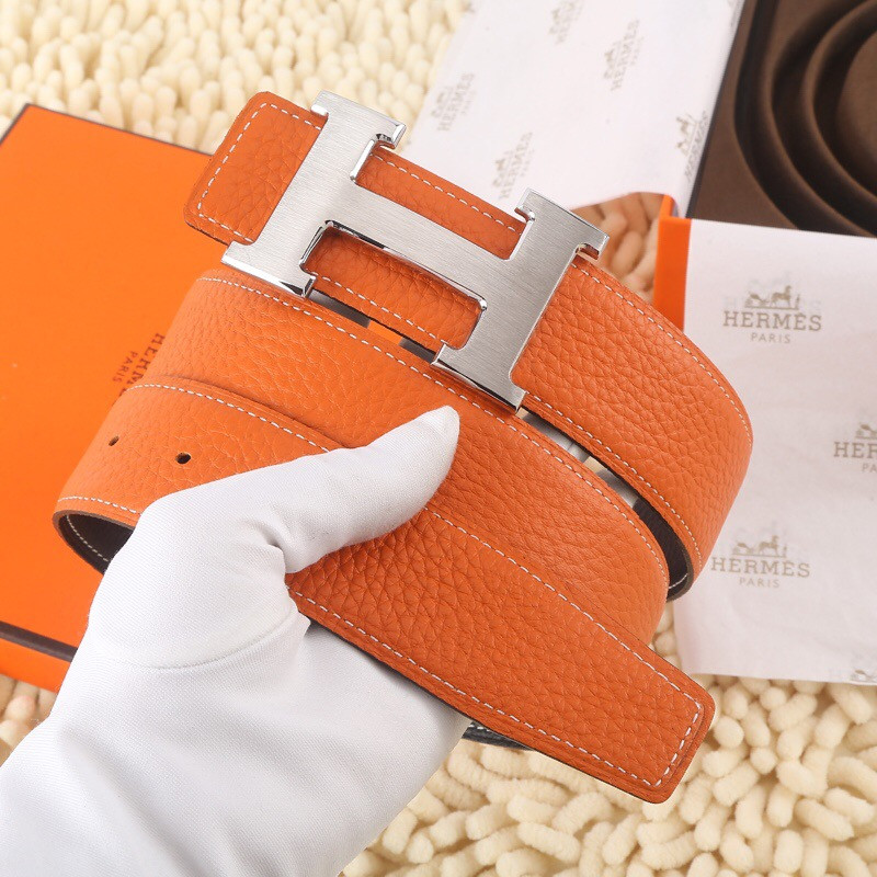 H**mes classic wire-drawn double-sided belt h074562