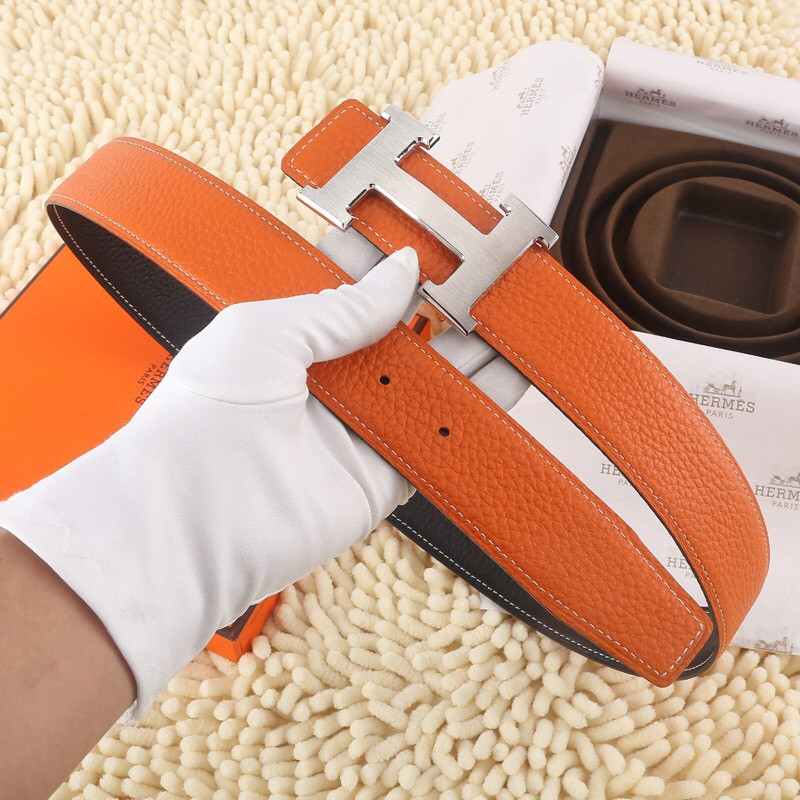 H**mes classic wire-drawn double-sided belt h074562