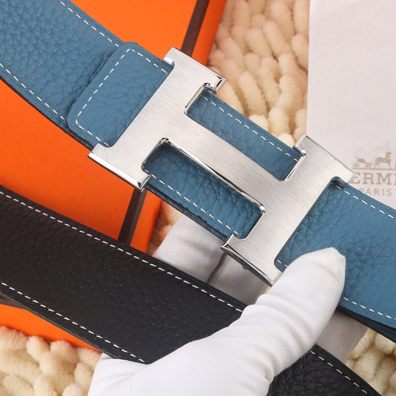 H**mes classic wire-drawn double-sided belt h074562-1