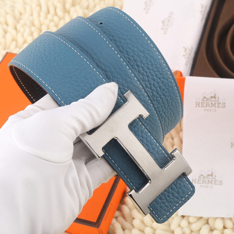 H**mes classic wire-drawn double-sided belt h074562-1