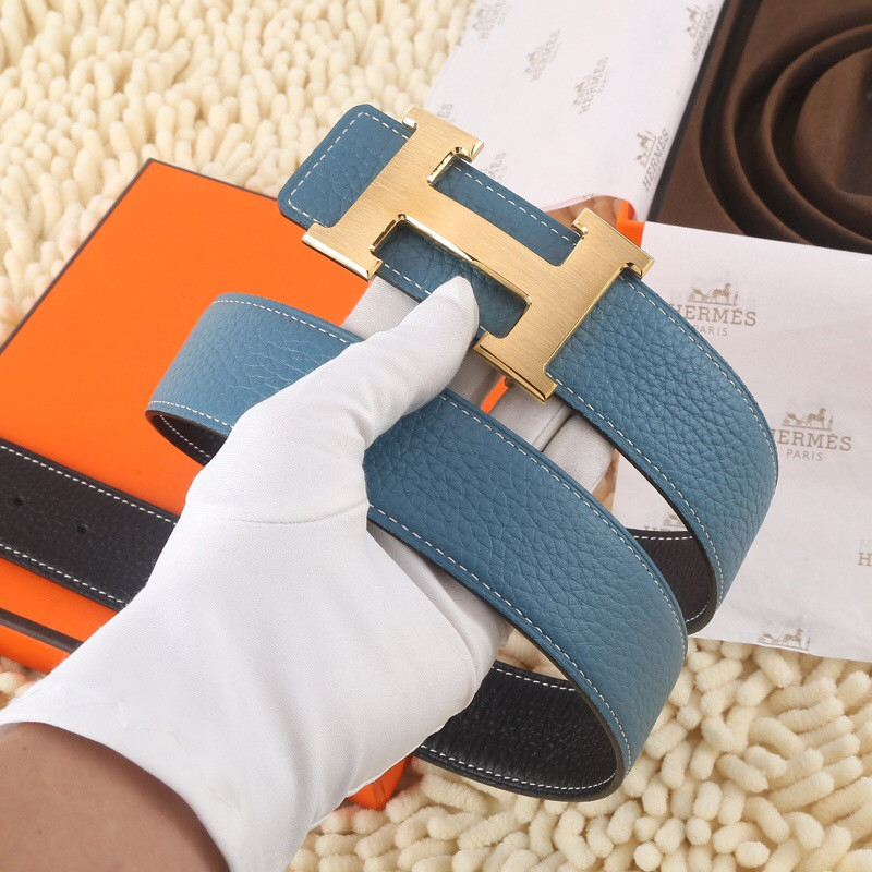 H**mes classic wire-drawn double-sided belt h074562-1