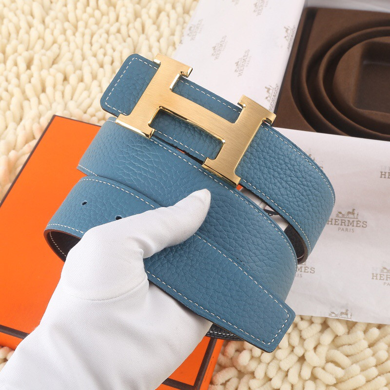 H**mes classic wire-drawn double-sided belt h074562-1