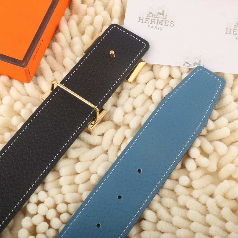 H**mes classic wire-drawn double-sided belt h074562-1