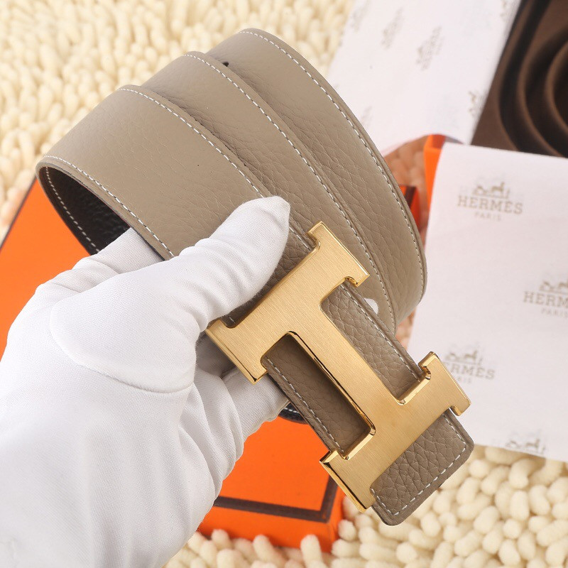 H**mes classic wire-drawn double-sided belt h074562-2