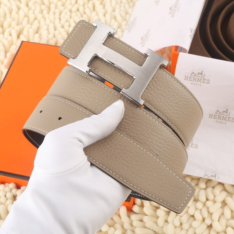 H**mes classic wire-drawn double-sided belt h074562-2