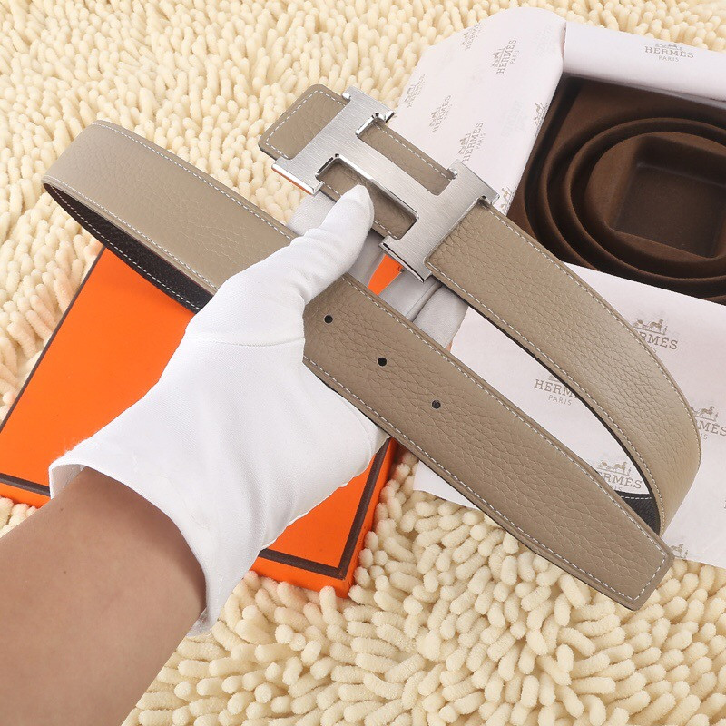 H**mes classic wire-drawn double-sided belt h074562-2