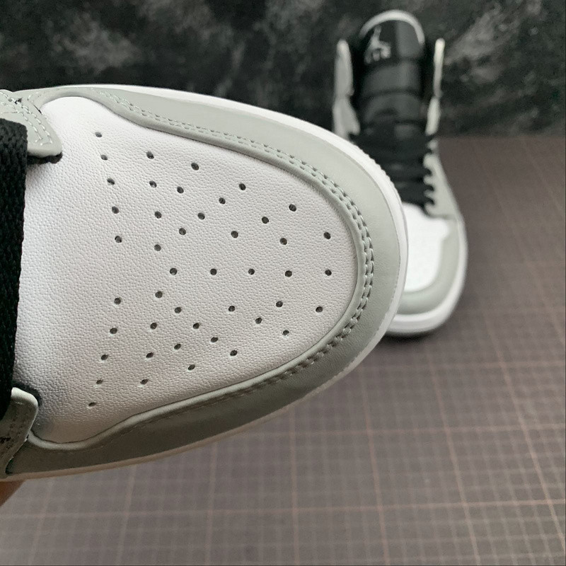 air jordan 1 mid "light smoke grey" 554724-092