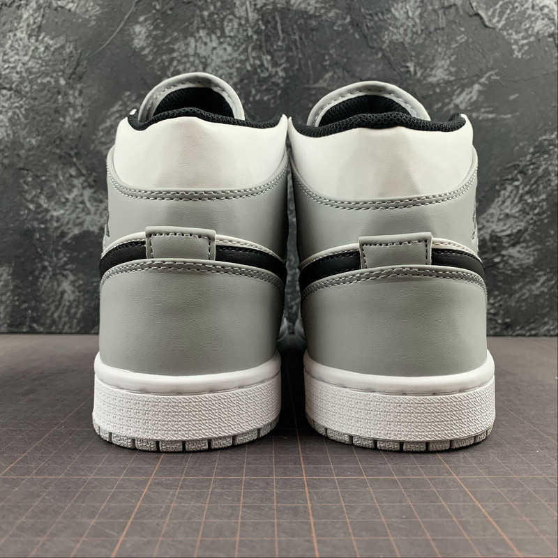 air jordan 1 mid "light smoke grey" 554724-092