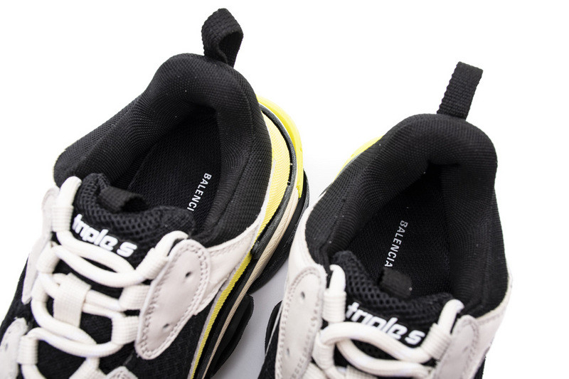 Ba*len*cia*ga triple s yellow/ grey 536737w09oh1293