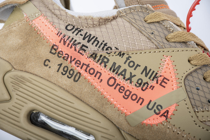 owt nike air max 90 desert ore aa7293-200