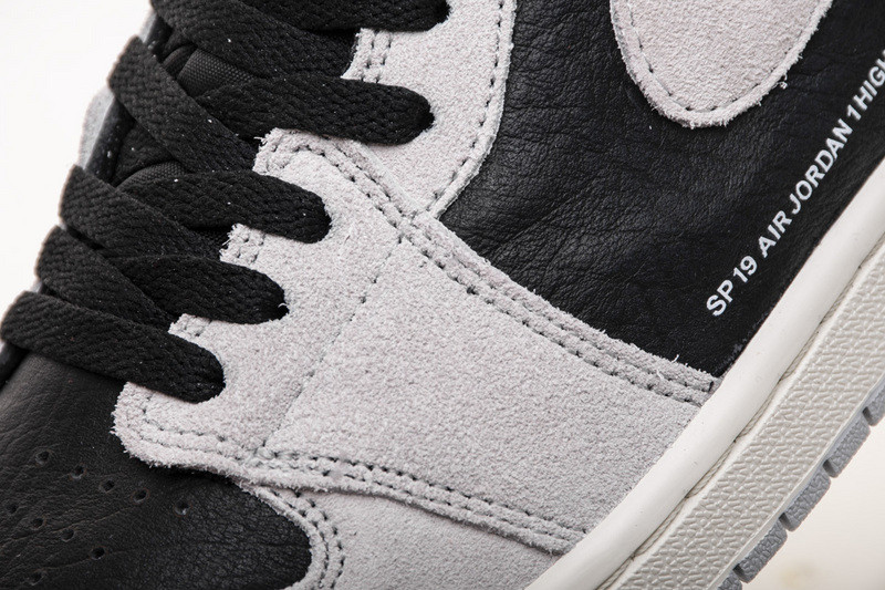 air jordan 1 grey black crimson 555088-018