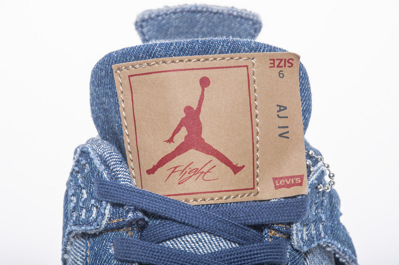 air jordan 4 L*v*s blue denim ao2571-401