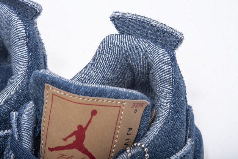 air jordan 4 L*v*s blue denim ao2571-401
