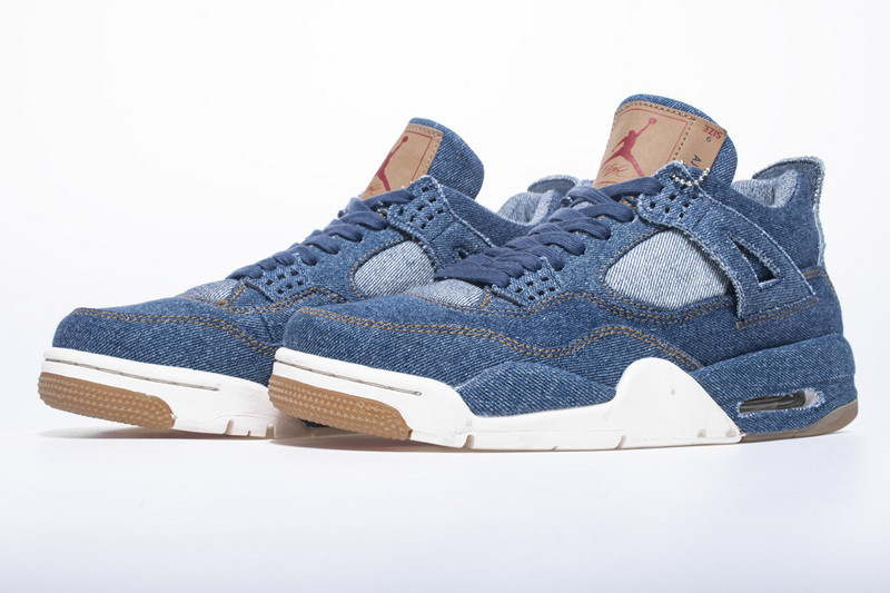 air jordan 4 L*v*s blue denim ao2571-401