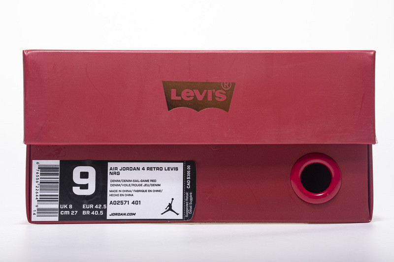 air jordan 4 L*v*s blue denim ao2571-401