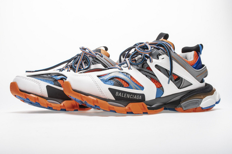 Ba*len*cia*ga 3.0 track trainer orange grey