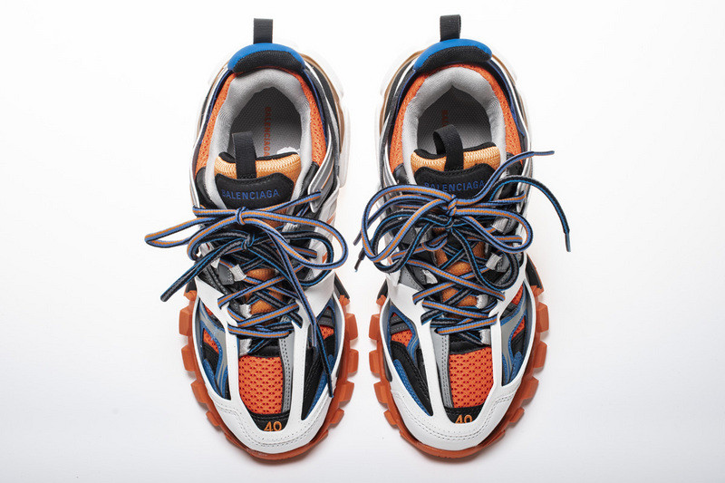 Ba*len*cia*ga 3.0 track trainer orange grey