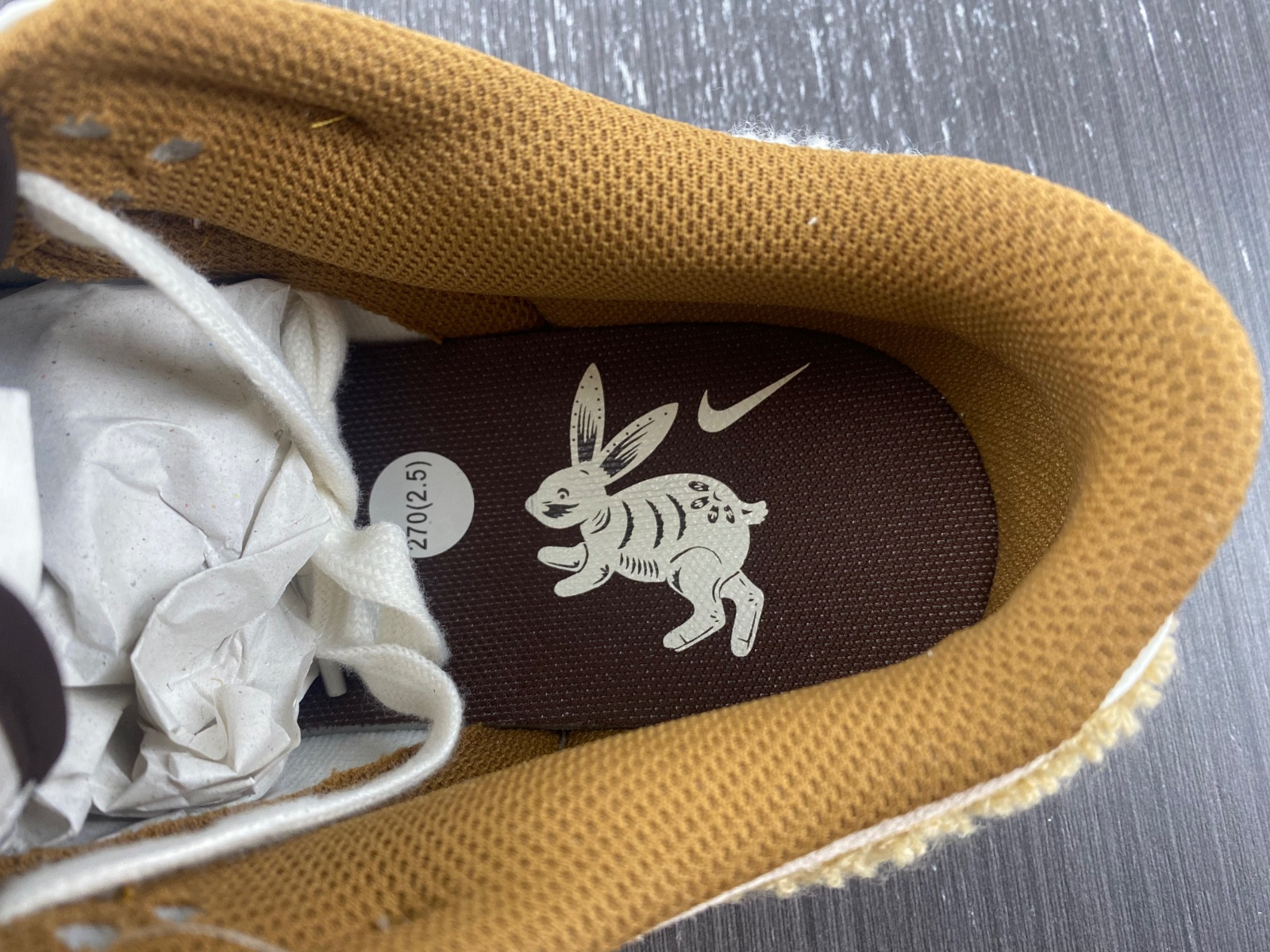 nike dunk low retro prm year of the rabbit fossil stone fd4203-211