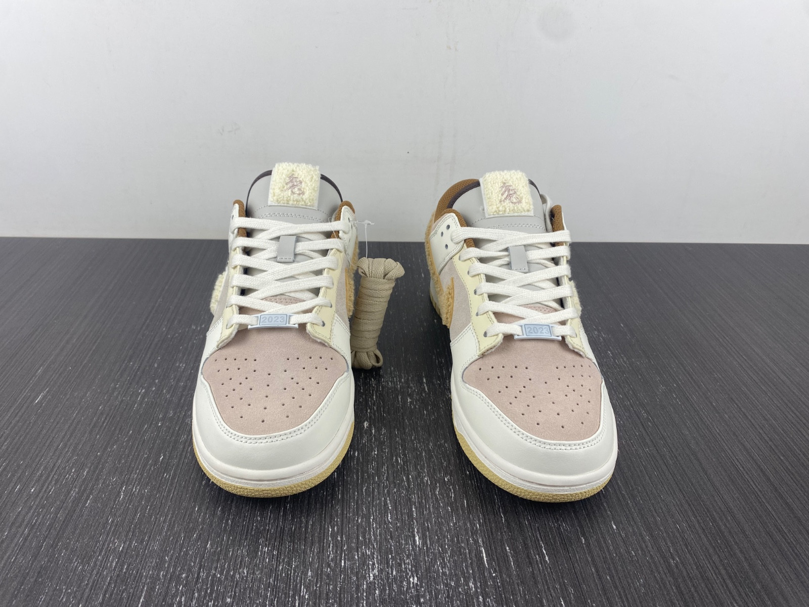 nike dunk low retro prm year of the rabbit fossil stone fd4203-211