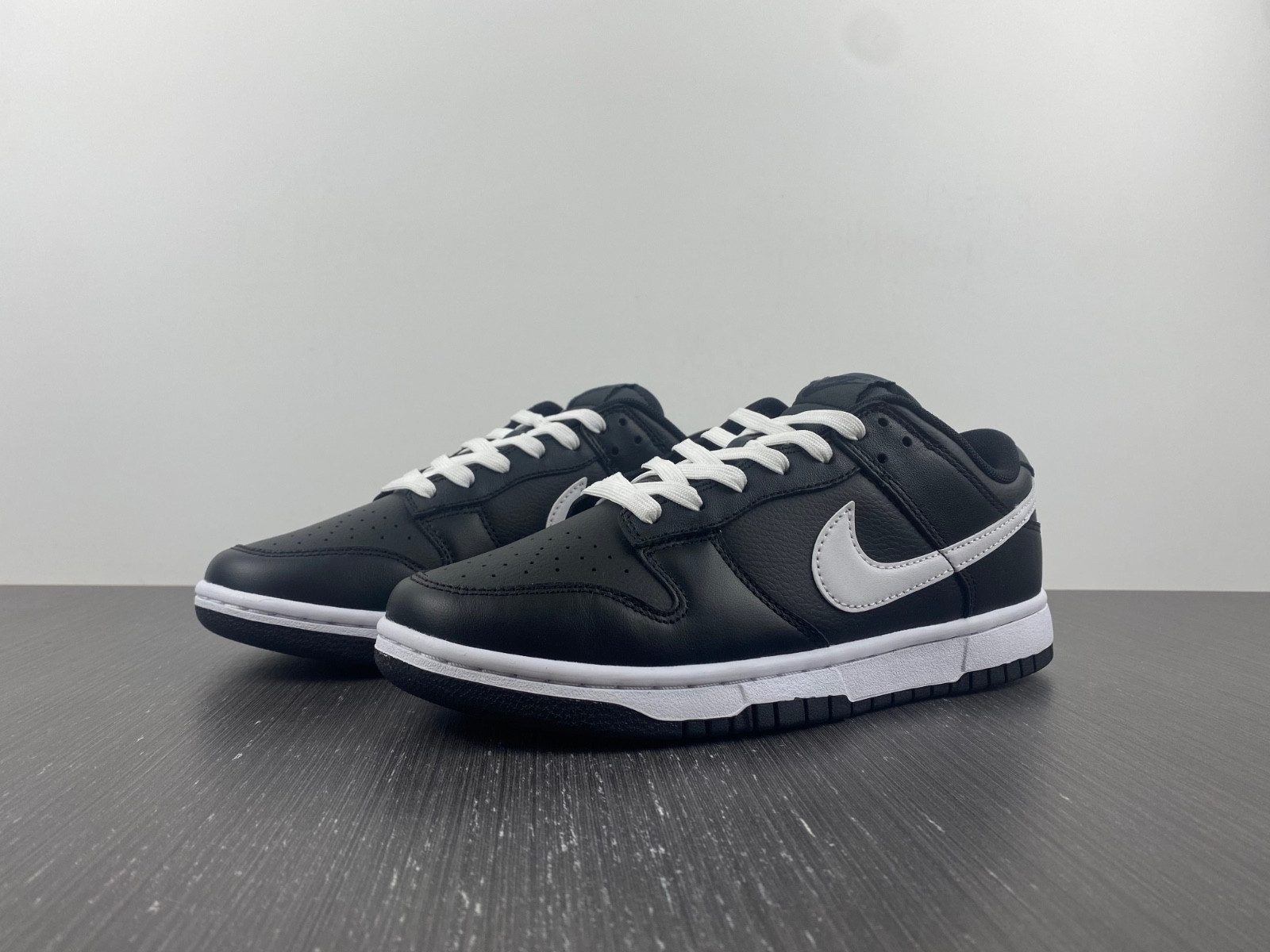 nike dunk low black white (2022) - dj6188-002