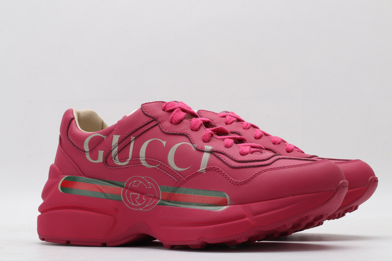 G*u*i sneaker pink with G*u*i letter