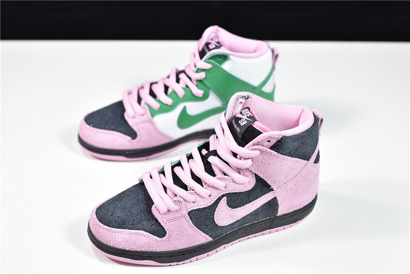 nike sb dunk high invert celtics - cu7349-001