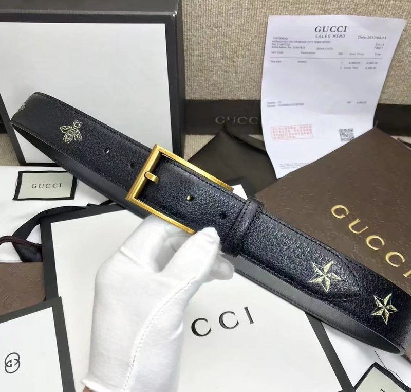 G*u*i bees and stars belt 495125