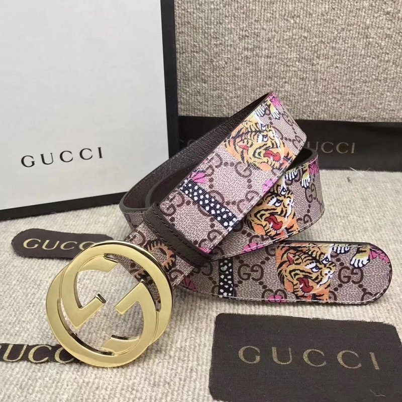 G*u*i tiger print belt w12180