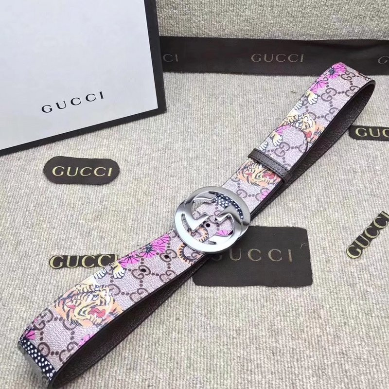 G*u*i tiger print belt w12180