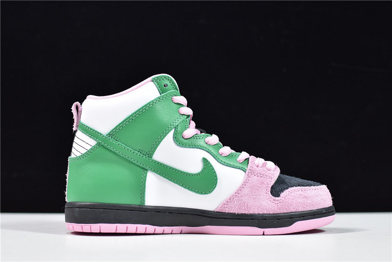 nike sb dunk high invert celtics - cu7349-001