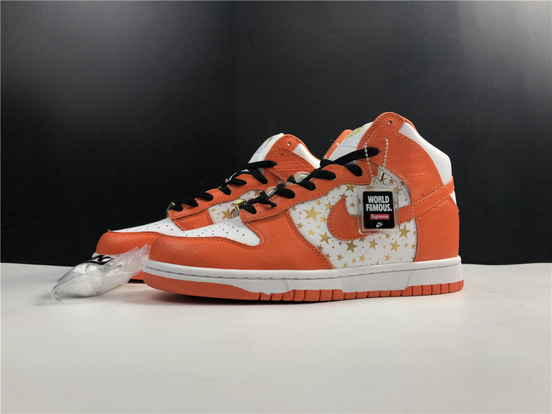 nike sb dunk high orange - 307385-181