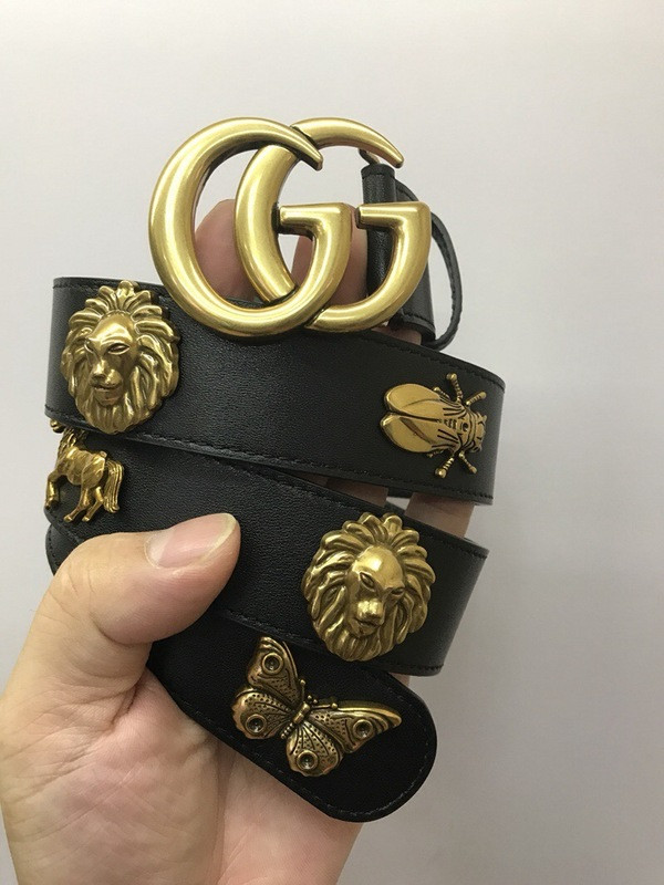 G*u*i hardware decorative gg buckle head belt w22960