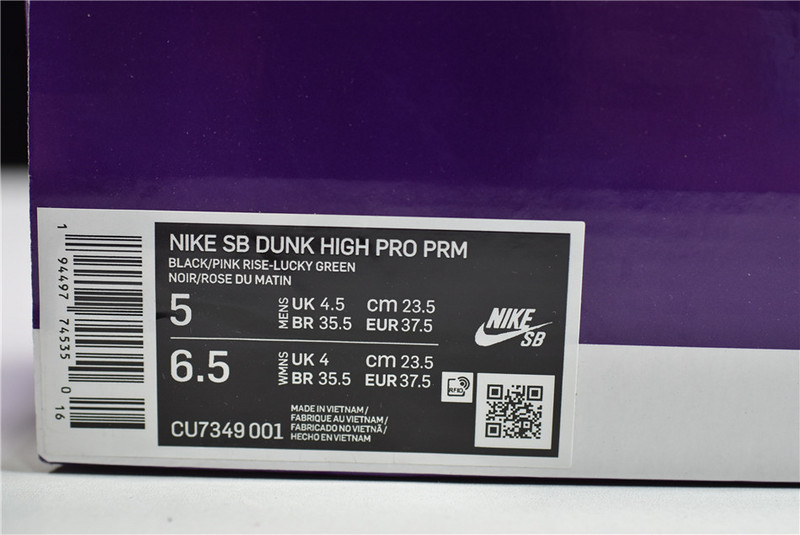 nike sb dunk high invert celtics - cu7349-001