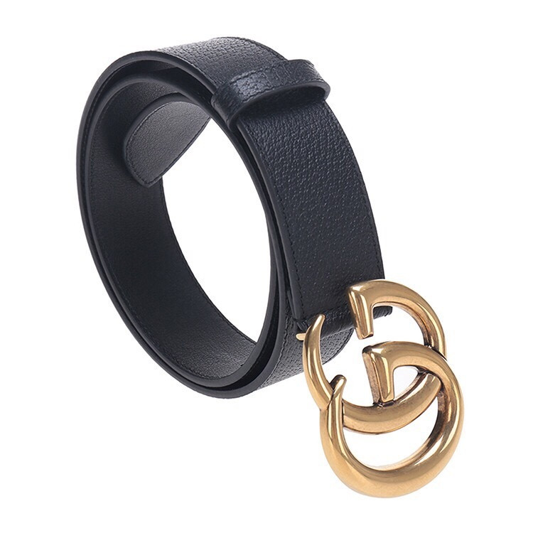 G*u*i gg buckle leather belt 414516