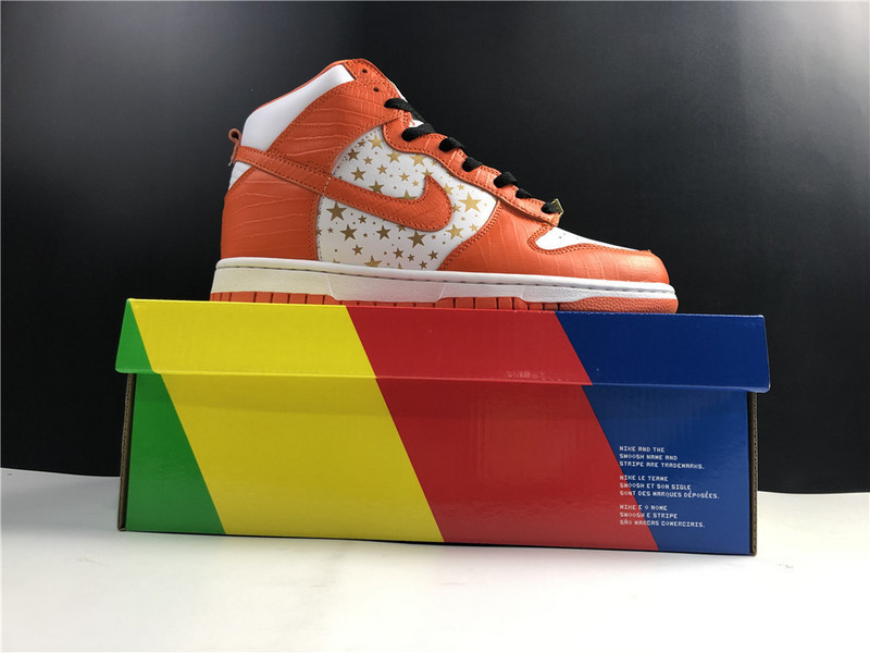 nike sb dunk high orange - 307385-181