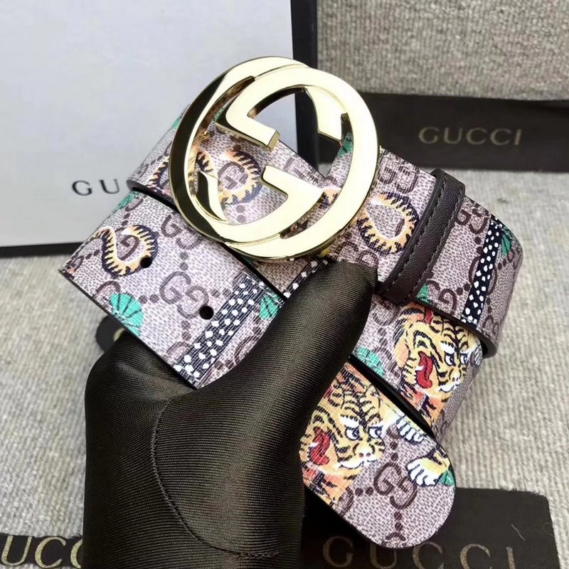 G*u*i tiger print belt w12180