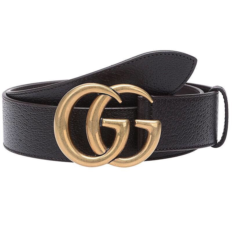 G*u*i gg buckle leather belt 414516