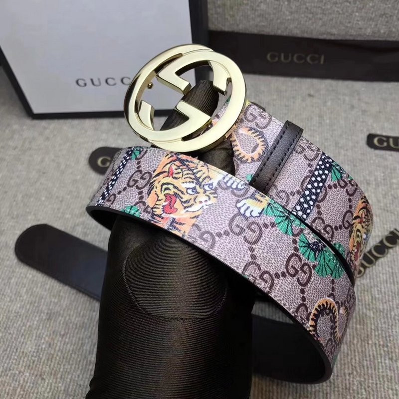 G*u*i tiger print belt w12180