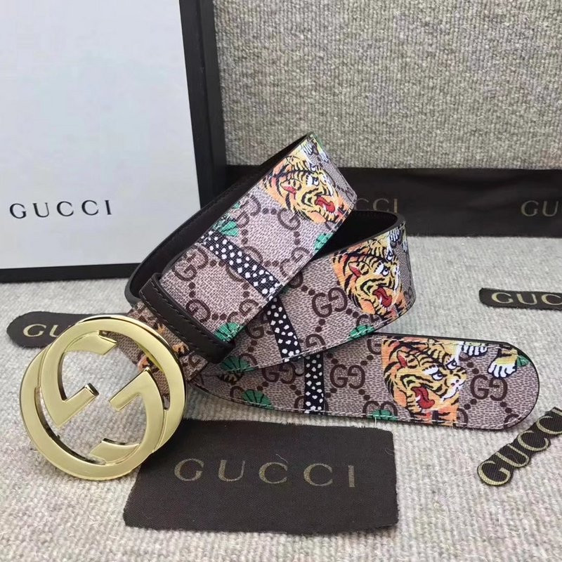 G*u*i tiger print belt w12180